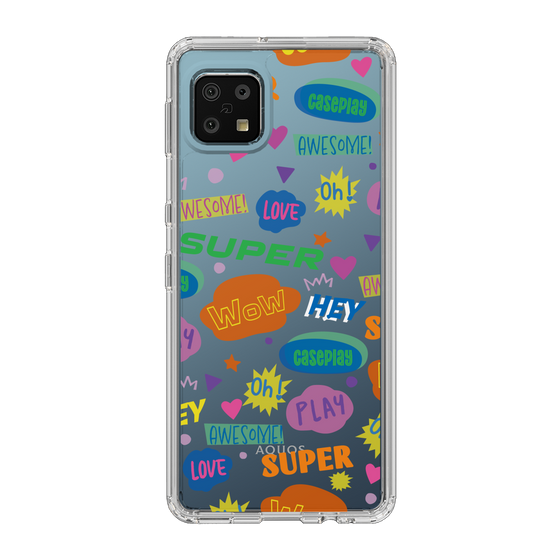 Slim Protection Case［ Original - Colorful Moji ］