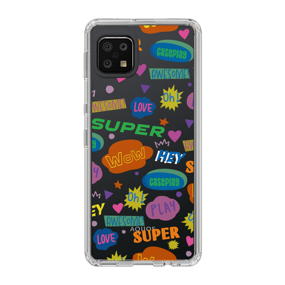 Slim Protection Case［ Original - Colorful Moji ］