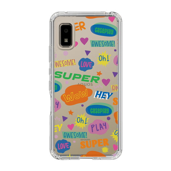 Slim Protection Case［ Original - Colorful Moji ］