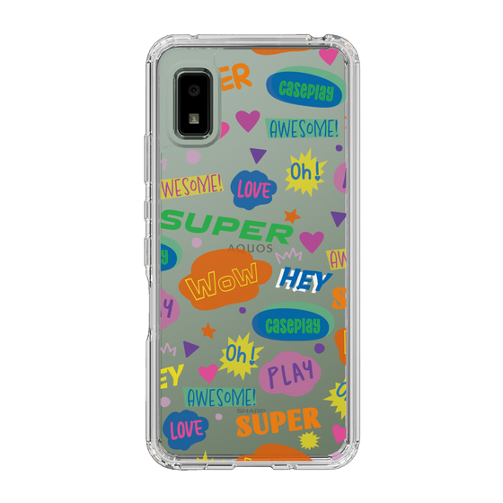 Slim Protection Case［ Original - Colorful Moji ］