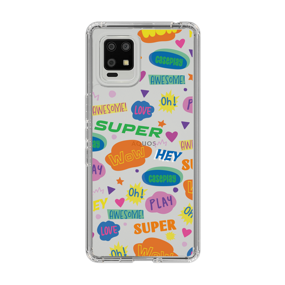 Slim Protection Case［ Original - Colorful Moji ］