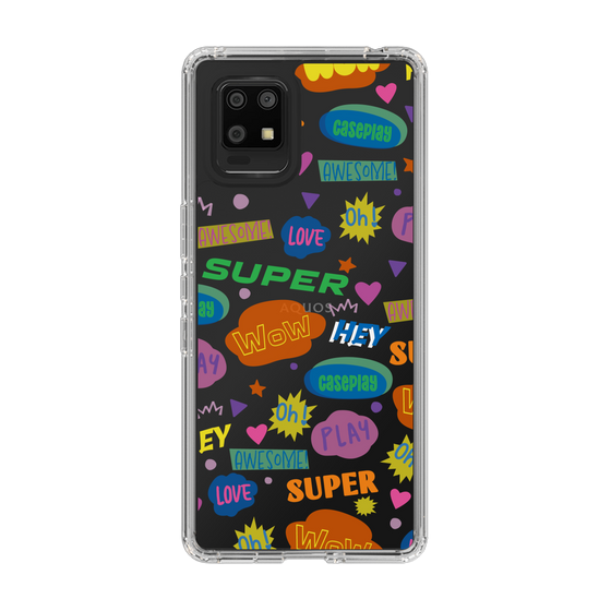 Slim Protection Case［ Original - Colorful Moji ］