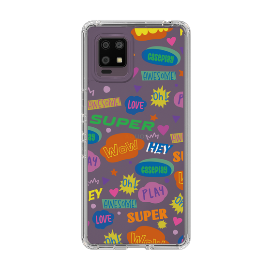 Slim Protection Case［ Original - Colorful Moji ］
