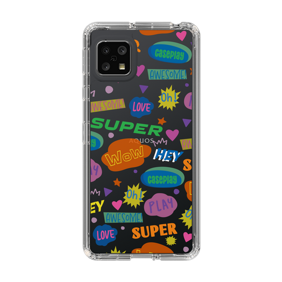 Slim Protection Case［ Original - Colorful Moji ］