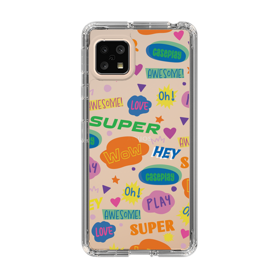 Slim Protection Case［ Original - Colorful Moji ］