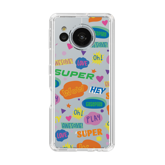 Slim Protection Case［ Original - Colorful Moji ］