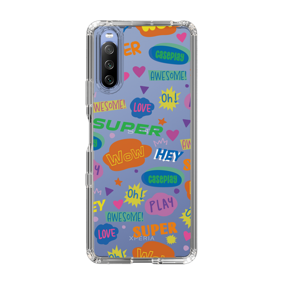 Slim Protection Case［ Original - Colorful Moji ］