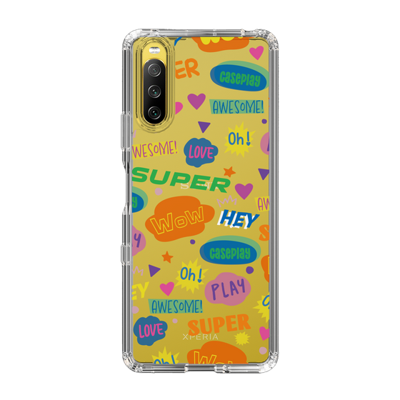 Slim Protection Case［ Original - Colorful Moji ］