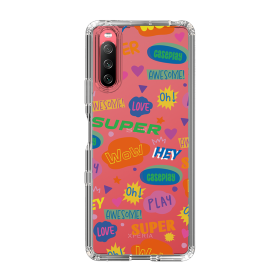 Slim Protection Case［ Original - Colorful Moji ］