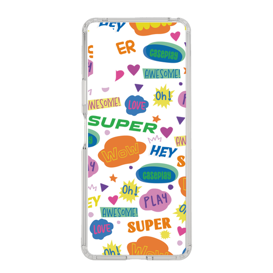 Slim Protection Case［ Original - Colorful Moji ］
