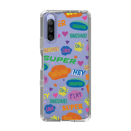 Slim Protection Case［ Original - Colorful Moji ］