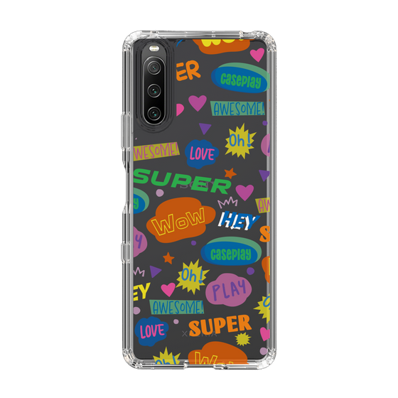 Slim Protection Case［ Original - Colorful Moji ］