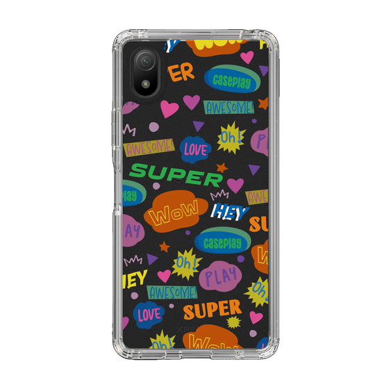 Slim Protection Case［ Original - Colorful Moji ］
