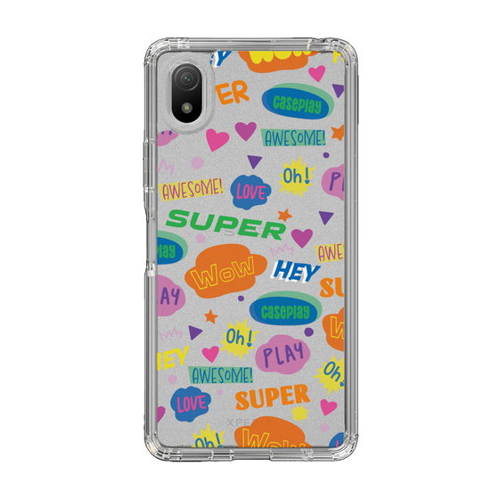 Slim Protection Case［ Original - Colorful Moji ］