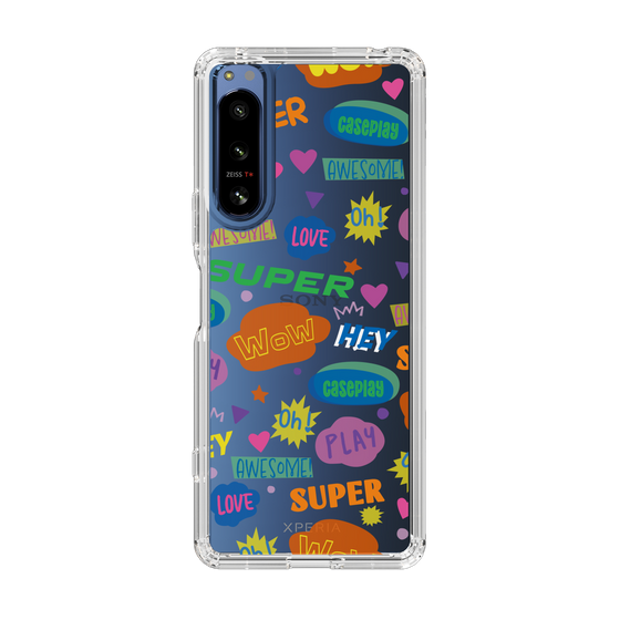 Slim Protection Case［ Original - Colorful Moji ］