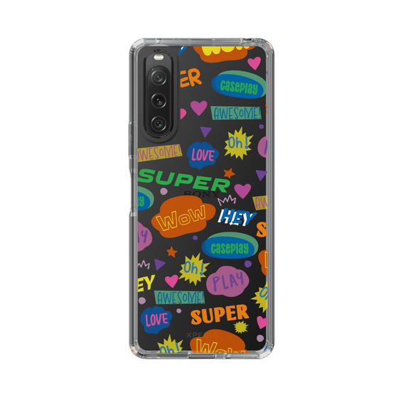 Slim Protection Case［ Original - Colorful Moji ］