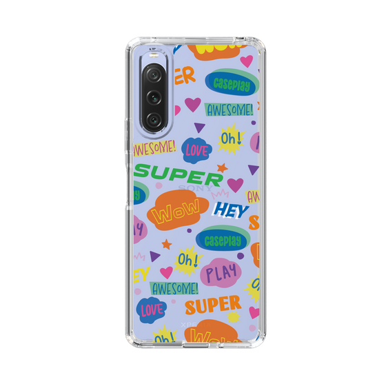 Slim Protection Case［ Original - Colorful Moji ］