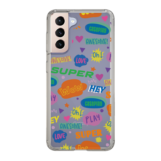 Slim Protection Case［ Original - Colorful Moji ］