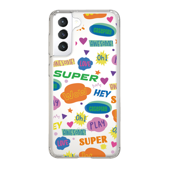 Slim Protection Case［ Original - Colorful Moji ］
