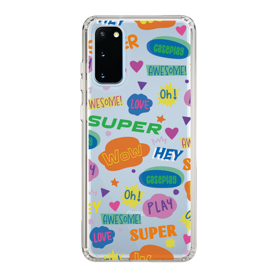 Slim Protection Case［ Original - Colorful Moji ］