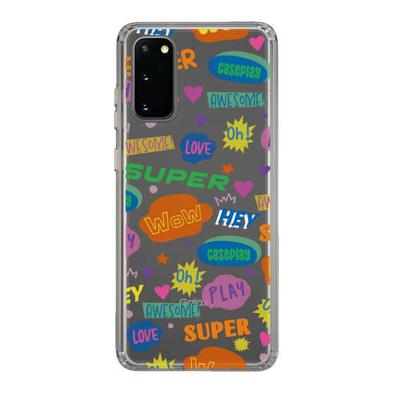 Slim Protection Case［ Original - Colorful Moji ］