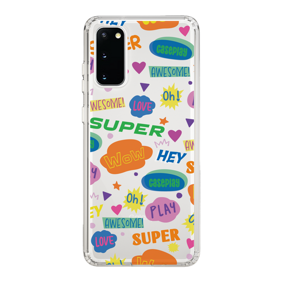Slim Protection Case［ Original - Colorful Moji ］