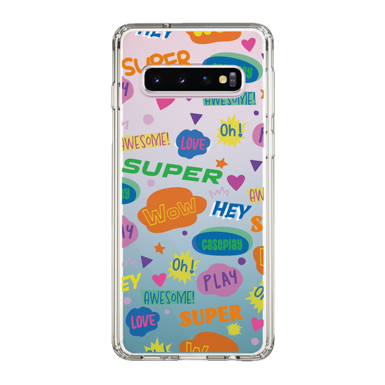 Slim Protection Case［ Original - Colorful Moji ］