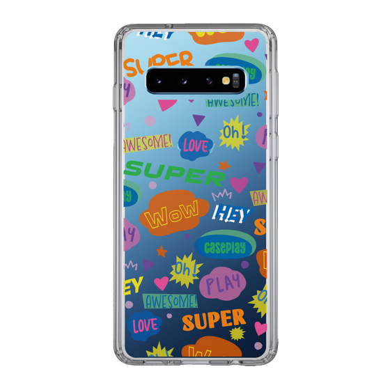 Slim Protection Case［ Original - Colorful Moji ］