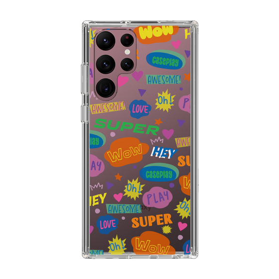 Slim Protection Case［ Original - Colorful Moji ］
