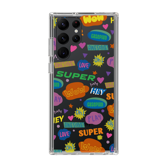 Slim Protection Case［ Original - Colorful Moji ］