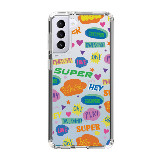 Slim Protection Case［ Original - Colorful Moji ］