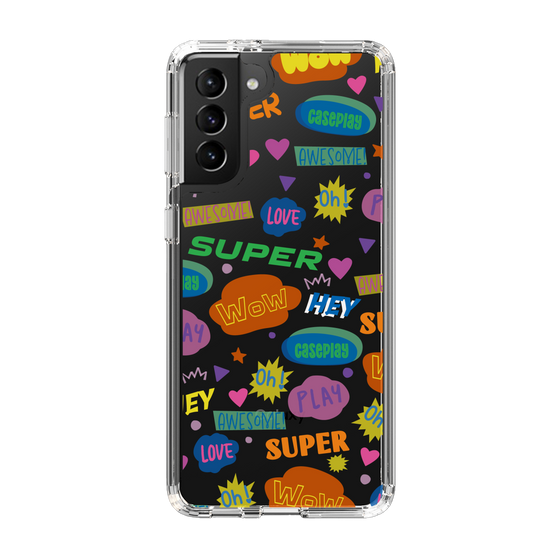 Slim Protection Case［ Original - Colorful Moji ］