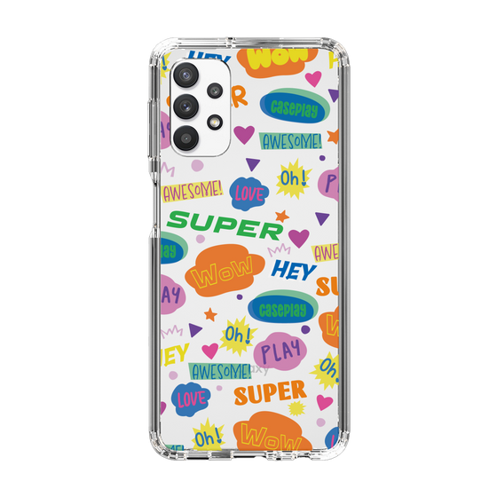 Slim Protection Case［ Original - Colorful Moji ］