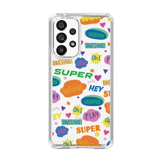 Slim Protection Case［ Original - Colorful Moji ］