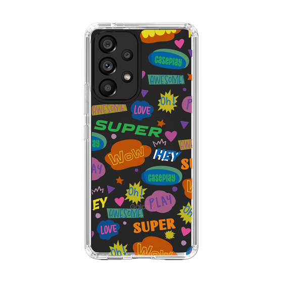 Slim Protection Case［ Original - Colorful Moji ］