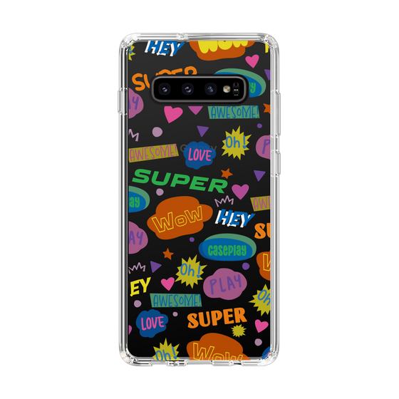 Slim Protection Case［ Original - Colorful Moji ］