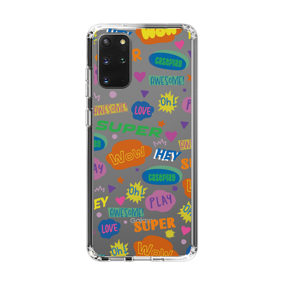 Slim Protection Case［ Original - Colorful Moji ］