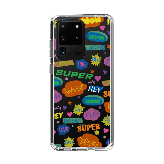 Slim Protection Case［ Original - Colorful Moji ］