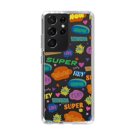 Slim Protection Case［ Original - Colorful Moji ］