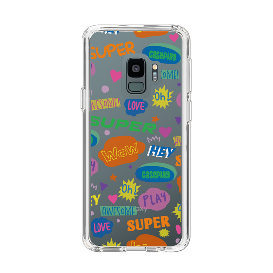 Slim Protection Case［ Original - Colorful Moji ］