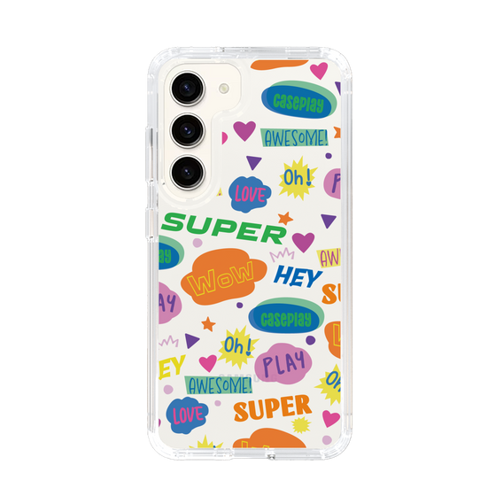 Slim Protection Case［ Original - Colorful Moji ］