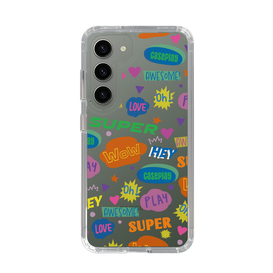 Slim Protection Case［ Original - Colorful Moji ］