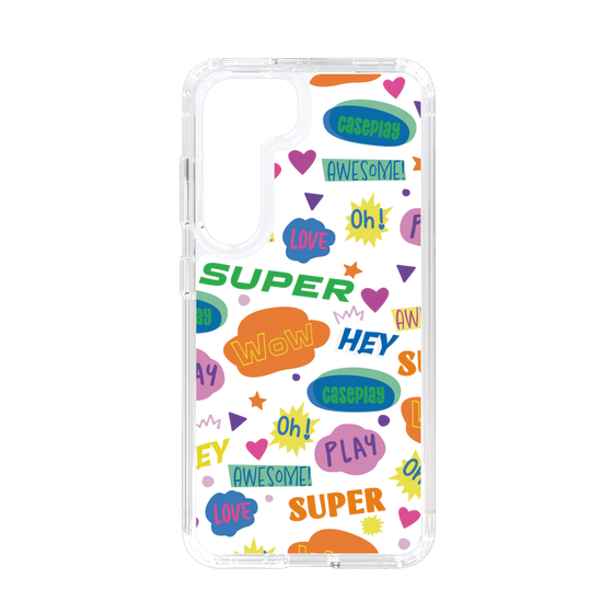 Slim Protection Case［ Original - Colorful Moji ］