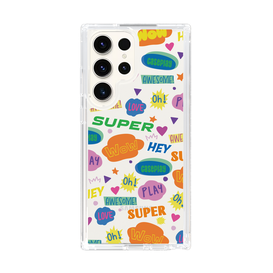 Slim Protection Case［ Original - Colorful Moji ］