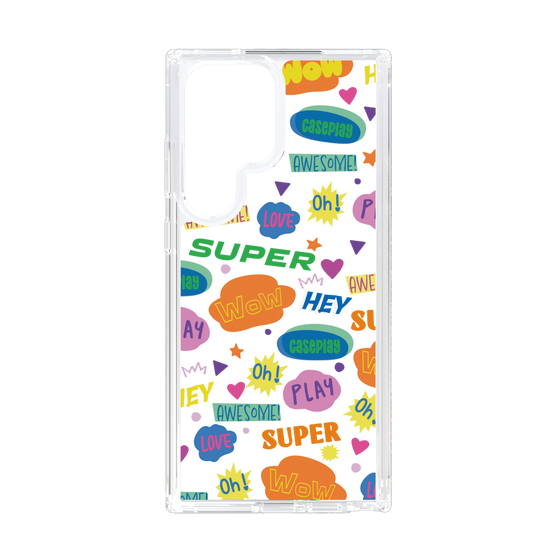 Slim Protection Case［ Original - Colorful Moji ］