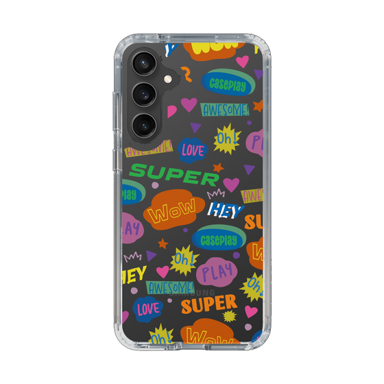 Slim Protection Case［ Original - Colorful Moji ］