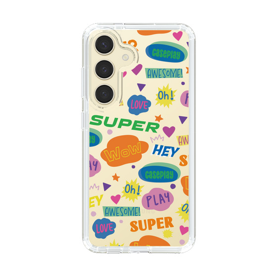 Slim Protection Case［ Original - Colorful Moji ］