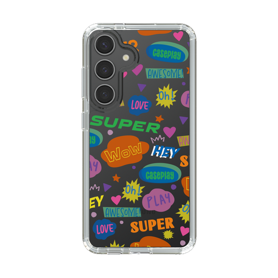Slim Protection Case［ Original - Colorful Moji ］