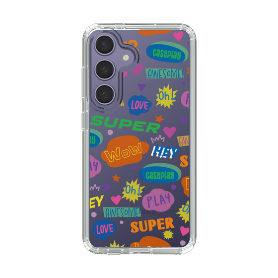 Slim Protection Case［ Original - Colorful Moji ］