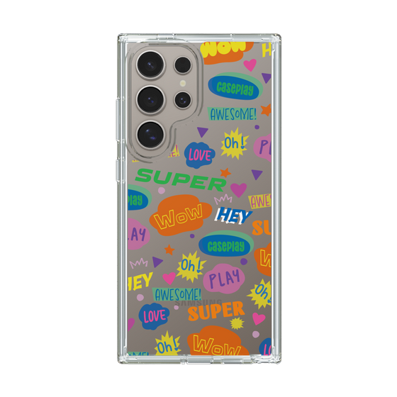 Slim Protection Case［ Original - Colorful Moji ］